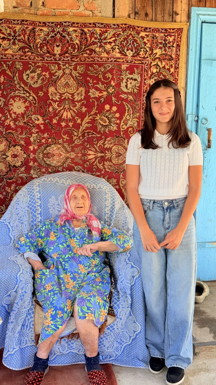 Помощь труженицы тыла